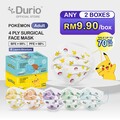 Durio 546A Pokémon 4 Ply Surgical Face Mask 